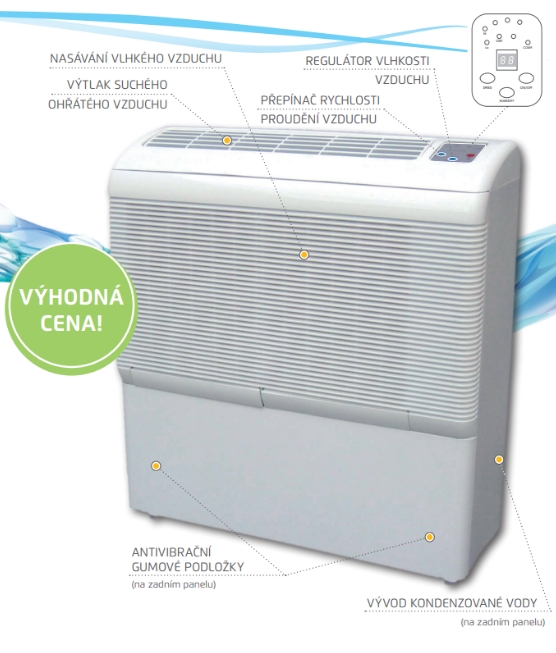 Odvlhčovač Amcor D950 Elektron - Hapamax s.r.o.